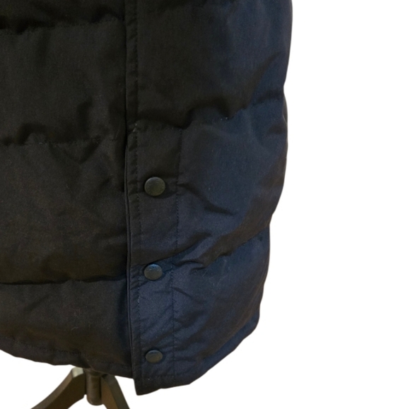 Canada Goose Black Parka with Fur Trim Sz L - Picture 5 of 13